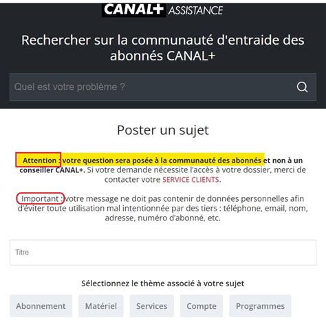 code canal faux risque